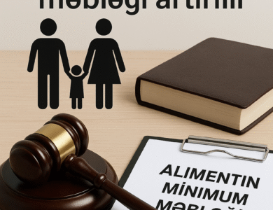 2026-cı il üzrə alimentin minimum məbləği artırılır 201 Aliment